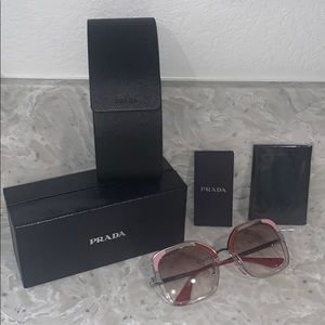 Complete Prada Gorgeous Sunglasses Set!!!